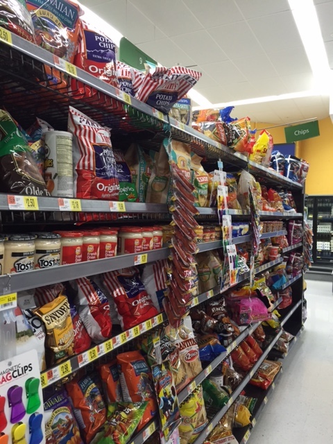 Doritos in the Chip Aisle