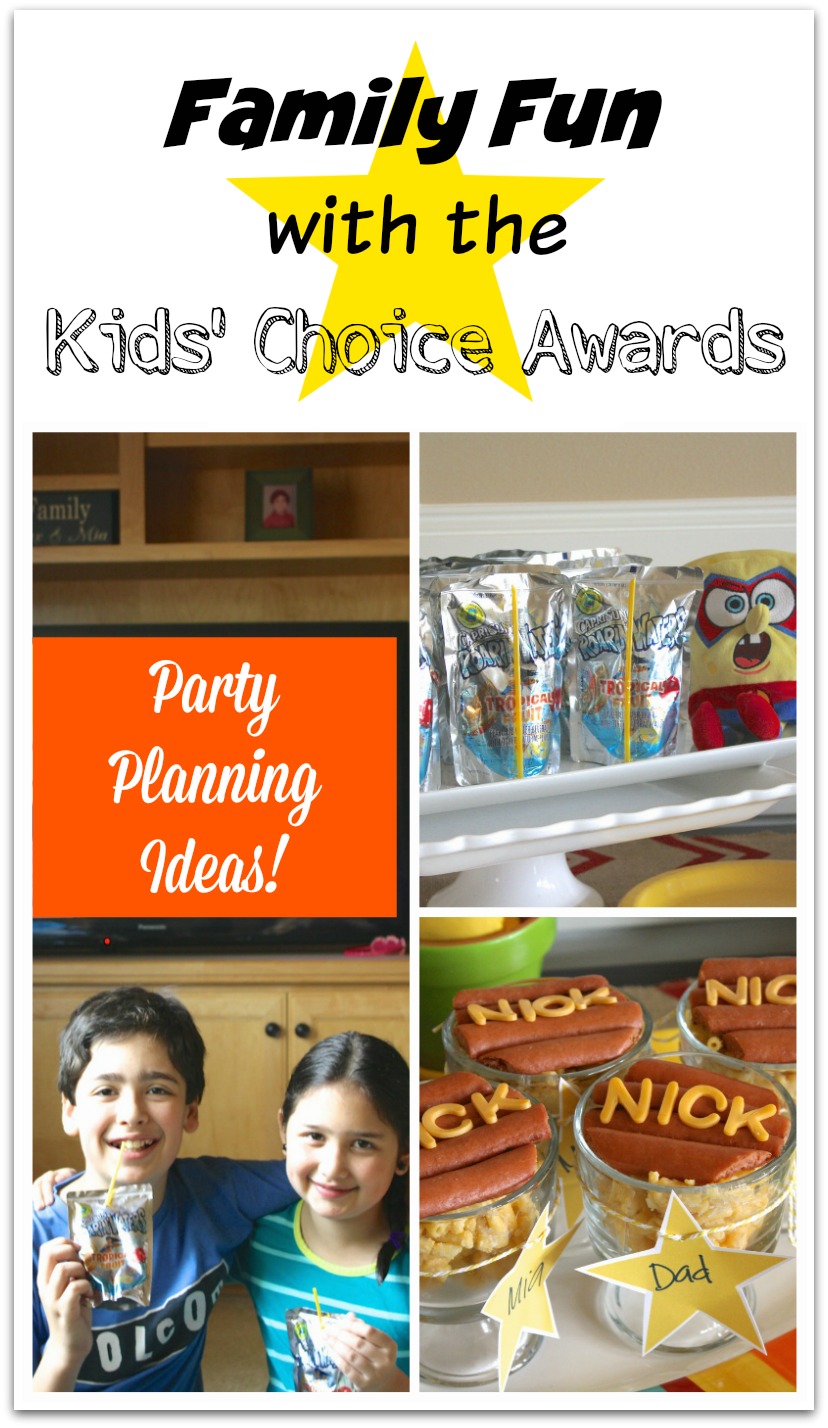 Family Fun with the Kids’ Choice Awards