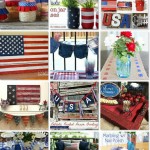 More that 20 Magnificent Ideas for Memorial Day Decor. Inspiring red, white and blue ideas for your home and garden.