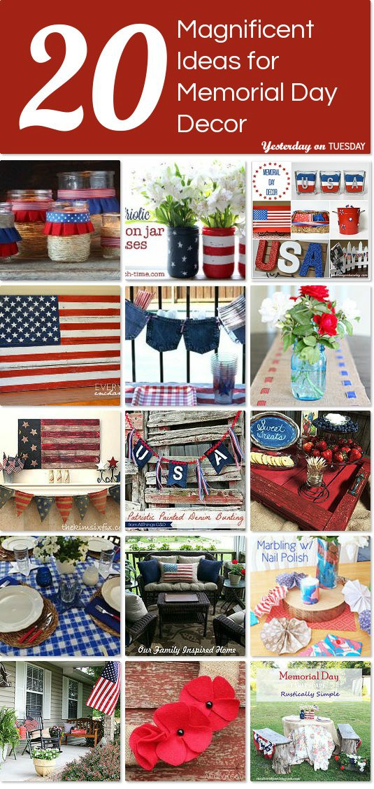 Magnificent Ideas for Memorial Day Decor