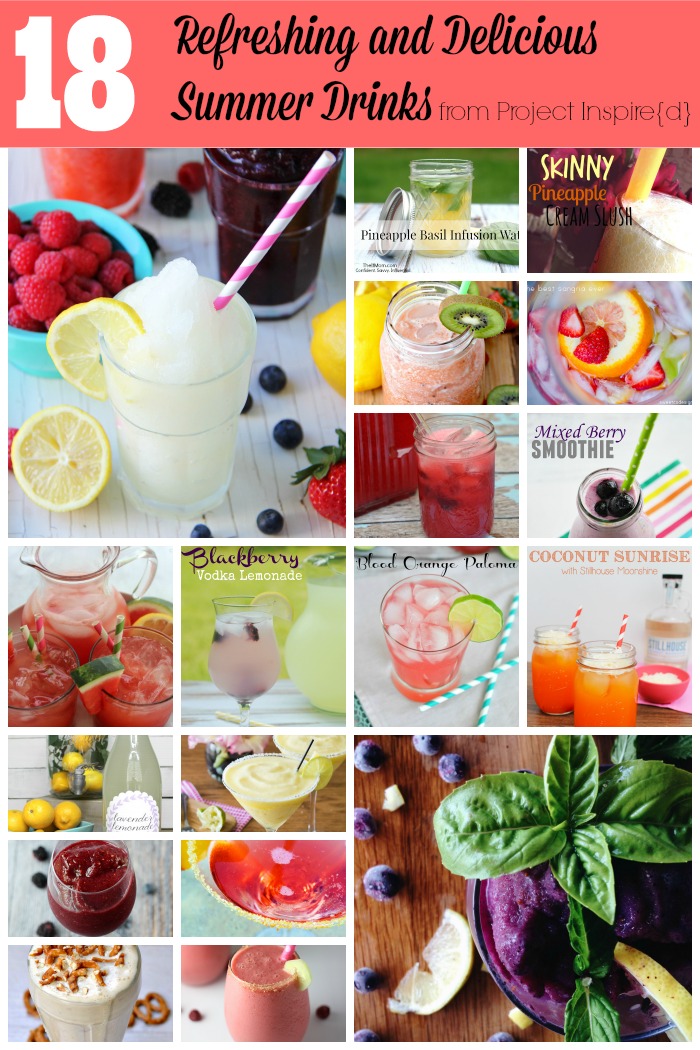 !8 Refreshing Summer Drinks