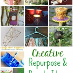 Creative ways to repurpose and recycle your stuff.