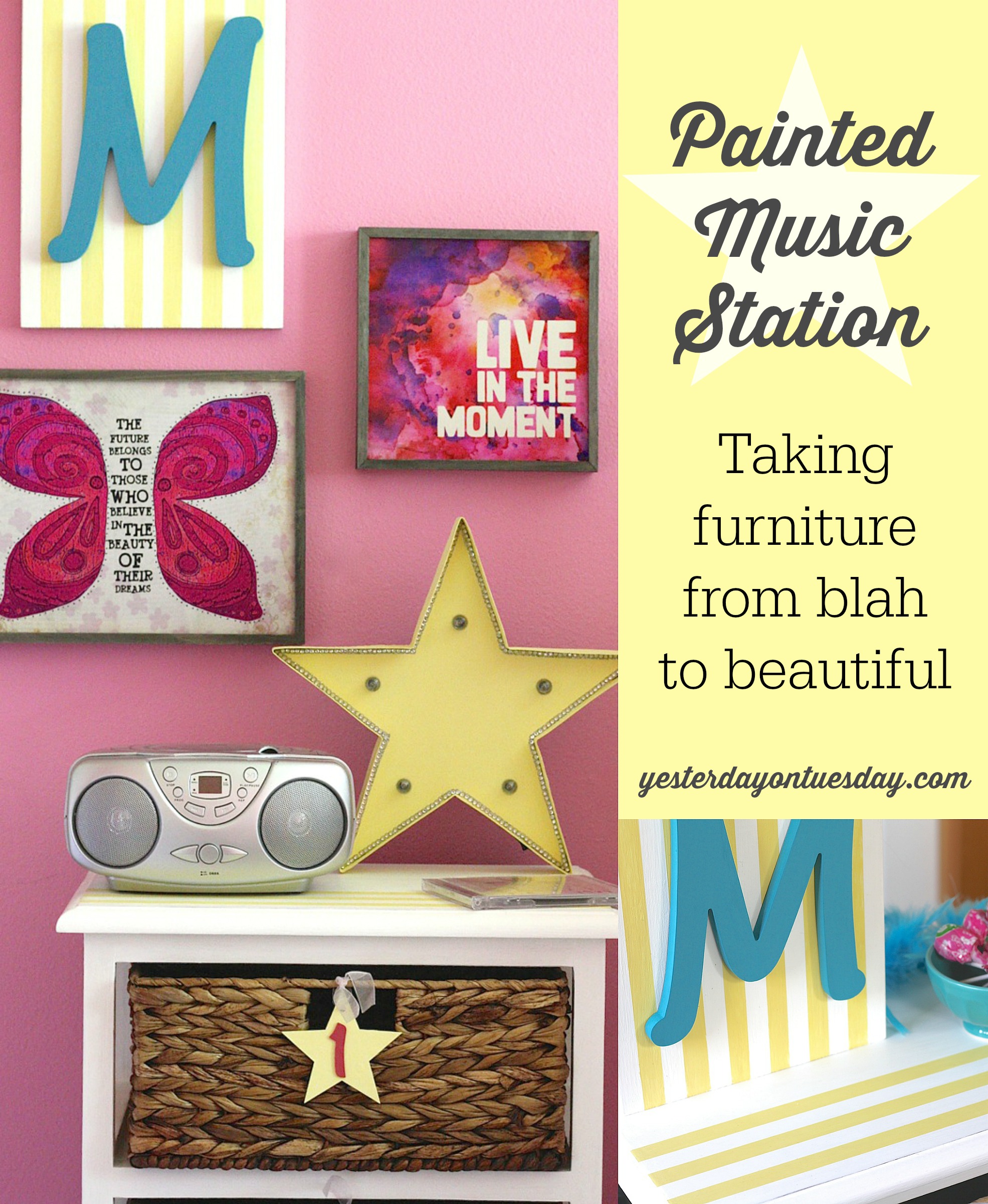 Painted Music Station
