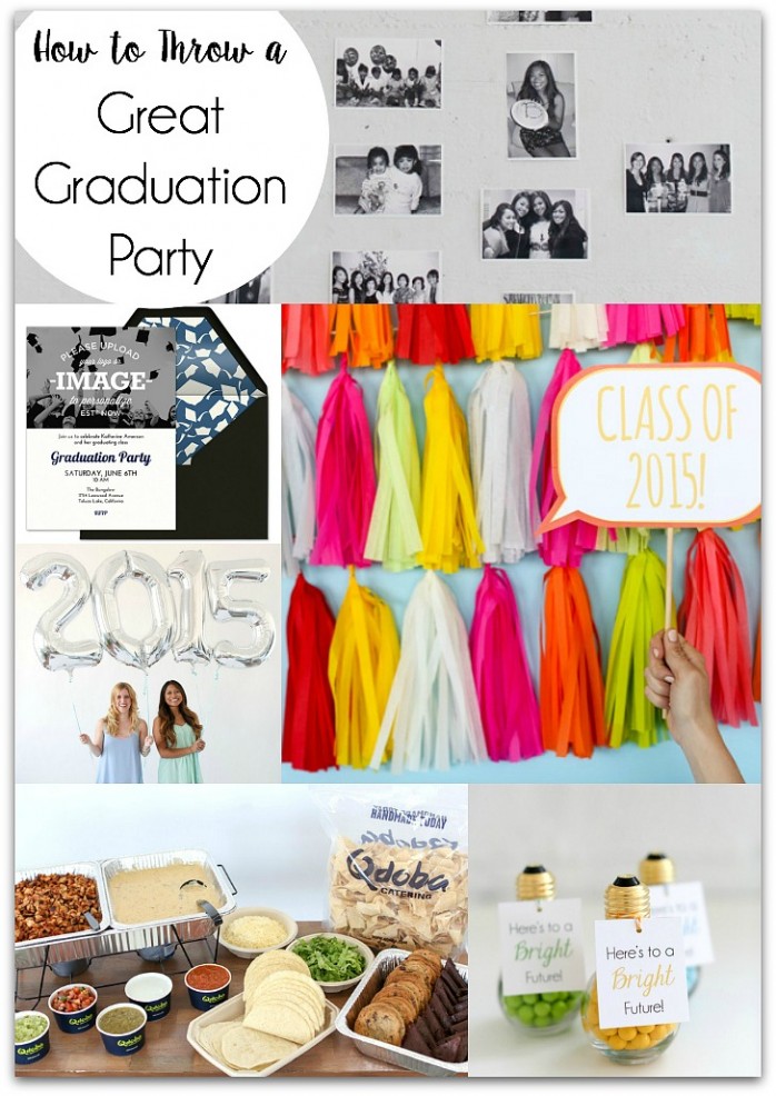 How to Throw a Great Graduation Party, tons of tips and cool ideas!