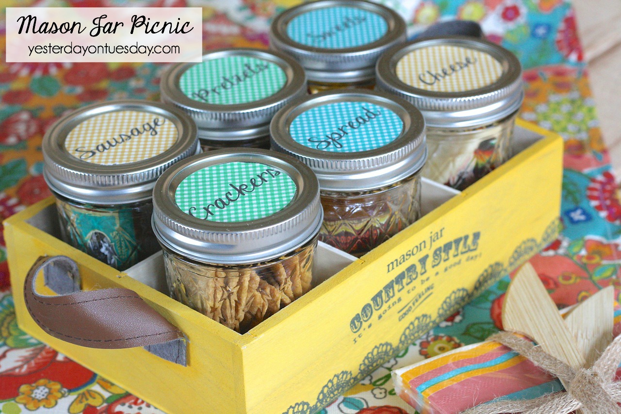 Mason Jar Picnic | Yesterday On Tuesday