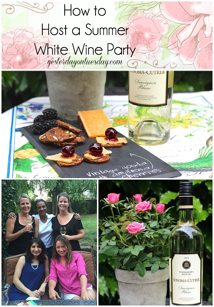 How to Host a Summer White Wine Party