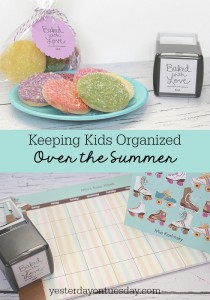Keeping Kids Organized Over the Summer