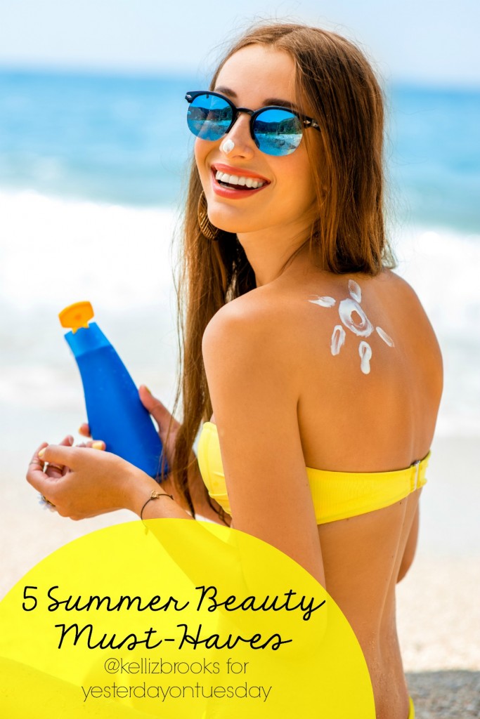 5 Summer Beauty Must Haves, curated by professional makeup artist Kelli Z. Brooks