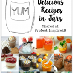 A Dozen Delicious Recipes in Jars from refreshing drinks to delectable desserts.