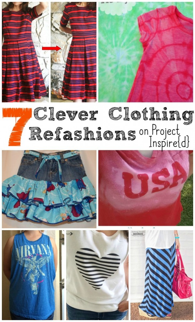 Seven Clever Clothing Refashions on Project  Inspire{d}