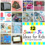 A dozen great activities for kids that you can DIY! Pin this for car trips.