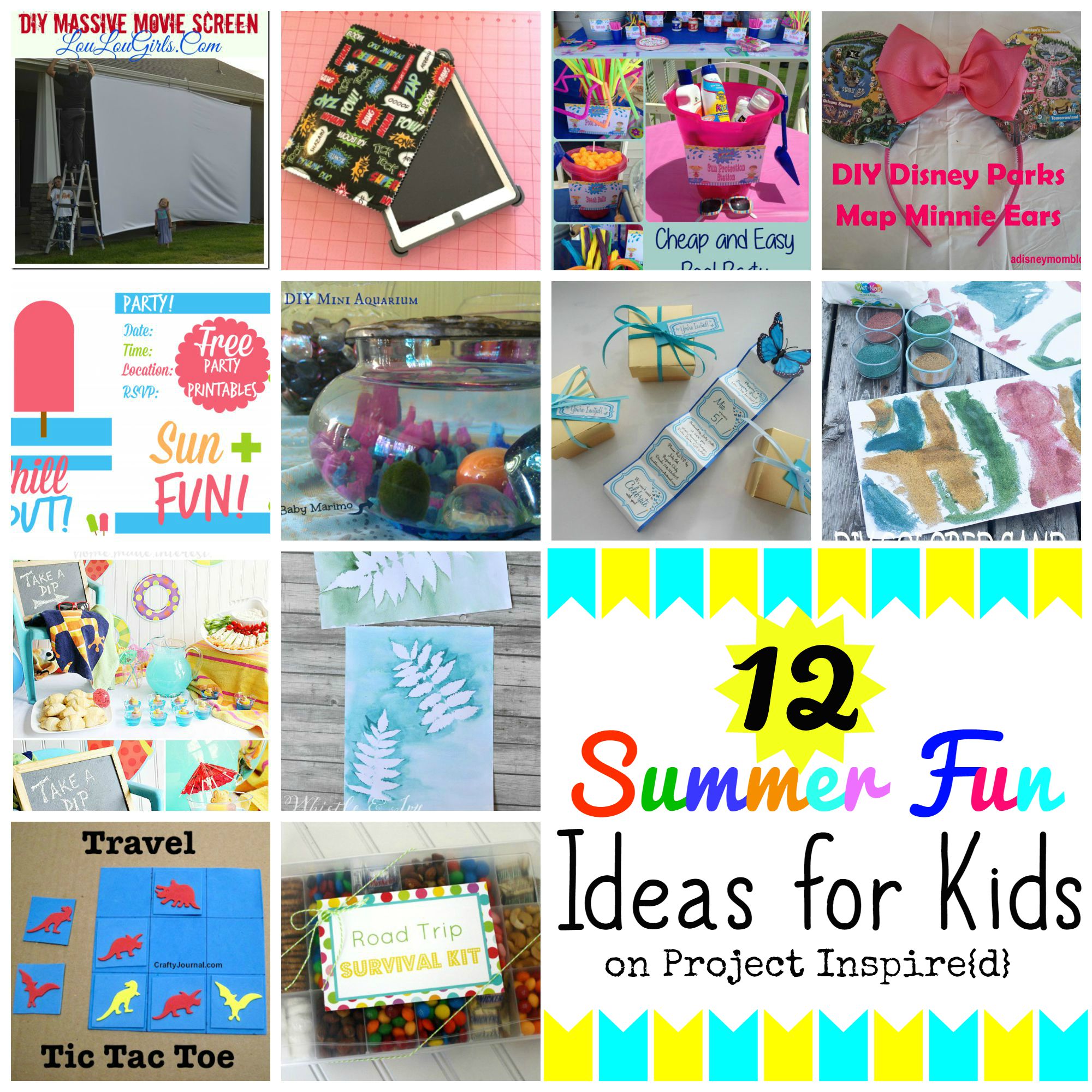 12 Summer Fun Ideas for Kids