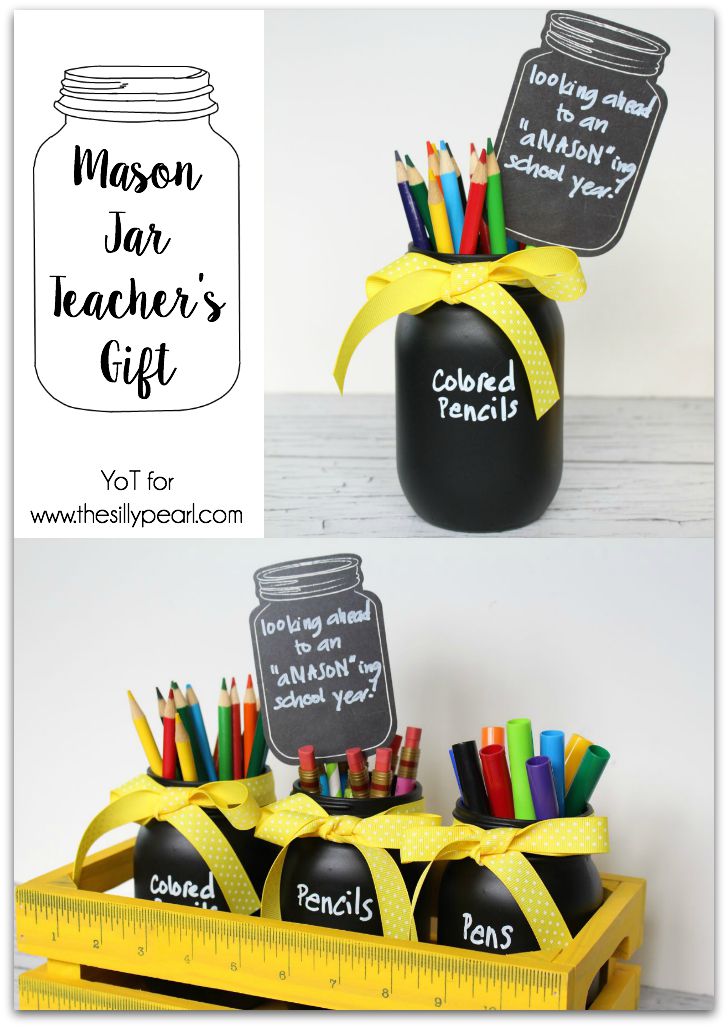 Mason Jar Teacher Gift