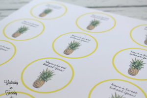 Mason Jar Pineapple | Yesterday on Tuesday