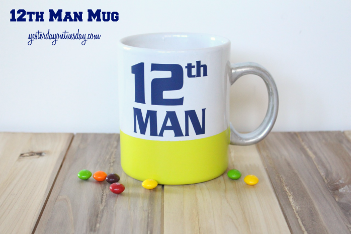How to customize a 12th Man Mug