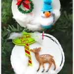One to pin! 31 Handmade Christmas Ornament Ideas: Each day a different blogger shares their handmade ornament idea.