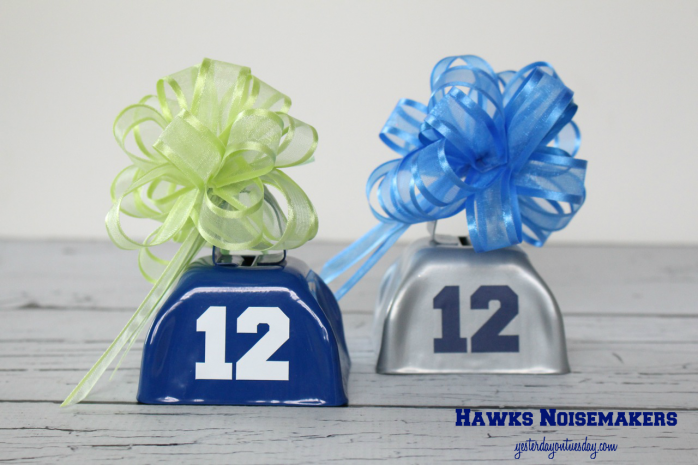 Cheer on your favorite team with these easy to make noisemakers