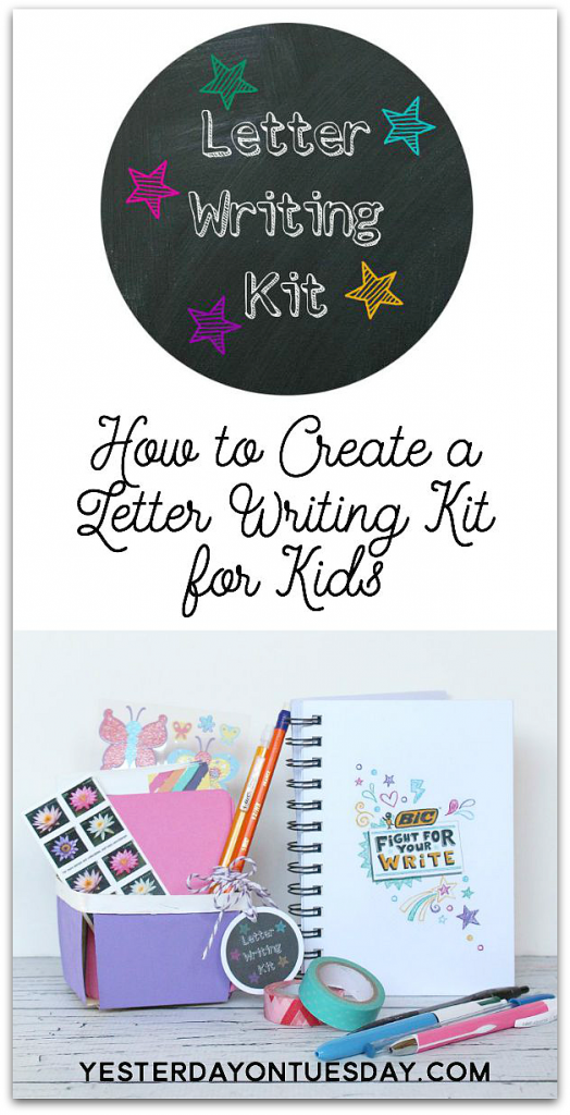How to Create a Letter Writing Kit for Kids