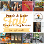 Fall Porch and decorating ideas shared at Project Inspire{d}