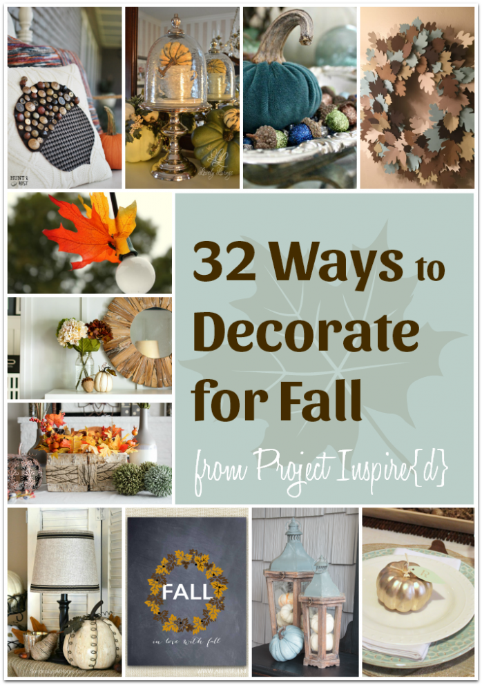 32 Inspiring Fall Decorating Ideas 