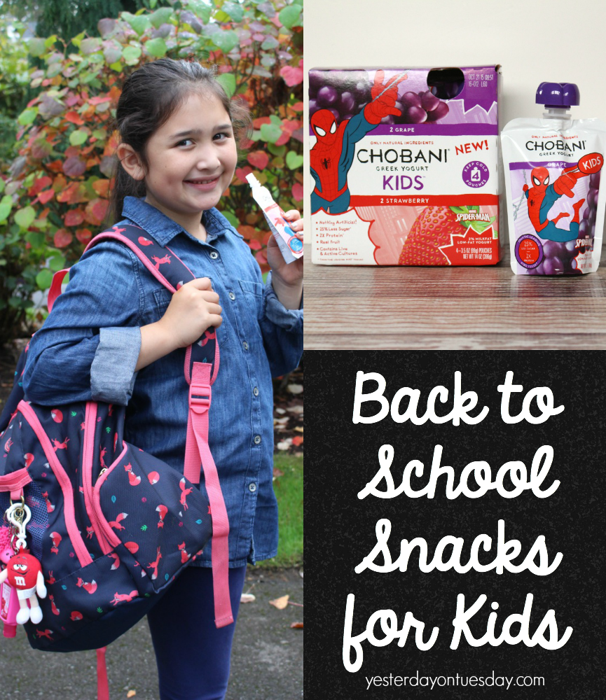 Back to School Snacks for Kids