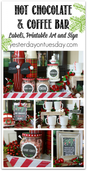 Hot Chocolate and Coffee Bar | Yesterday On Tuesday