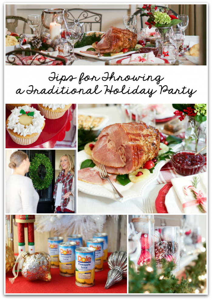 How to throw a Traditional Holiday Party, great ideas for Christmas entertaining