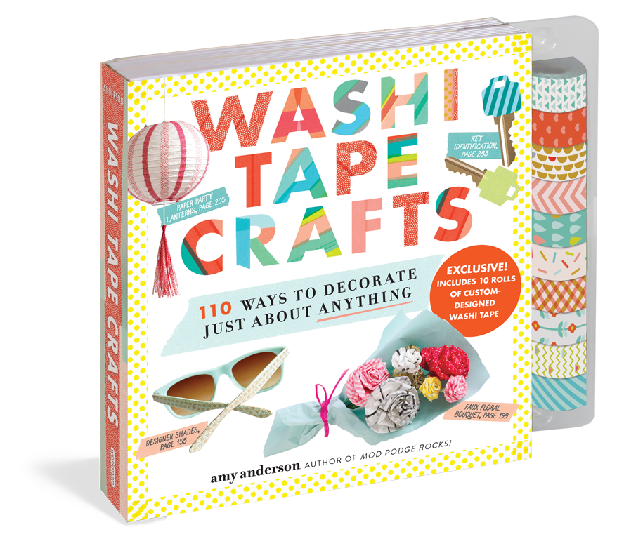 Washi Tape Crafts Book is Here!!! - My So Called Crafty Life