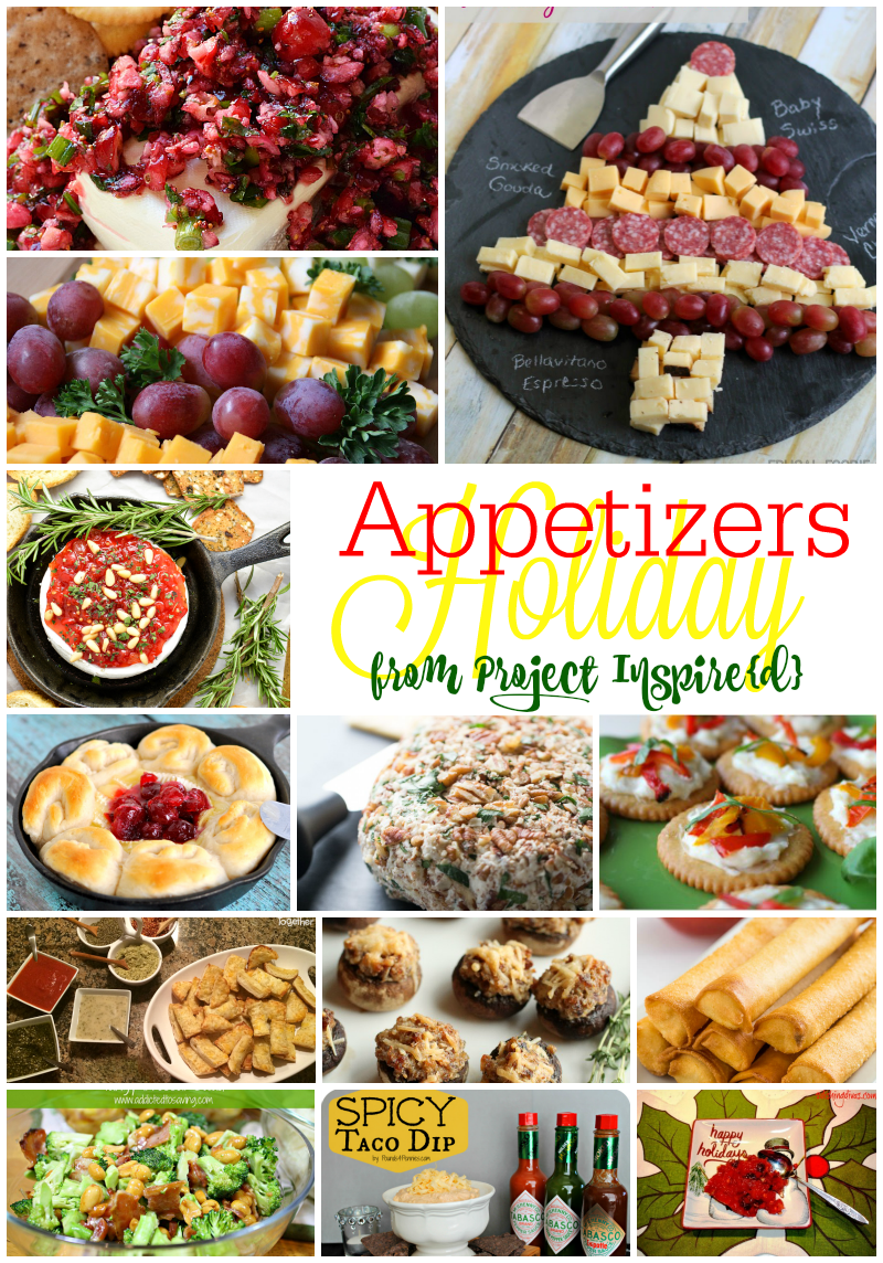 Yummy Holiday Appetizers | Yesterday On Tuesday