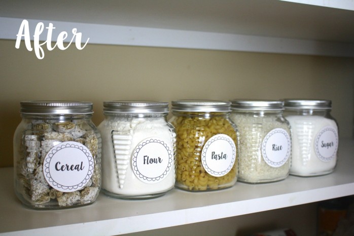 Organizing Your Pantry with Jars and Giveaway