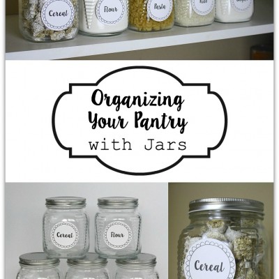 Organizing Your Pantry with Jars and Giveaway
