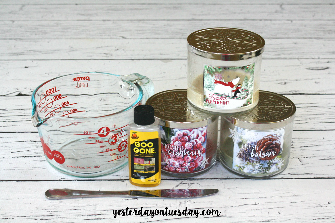 The Easiest Way to Remove Wax from a Glass Jar Candle Yesterday on