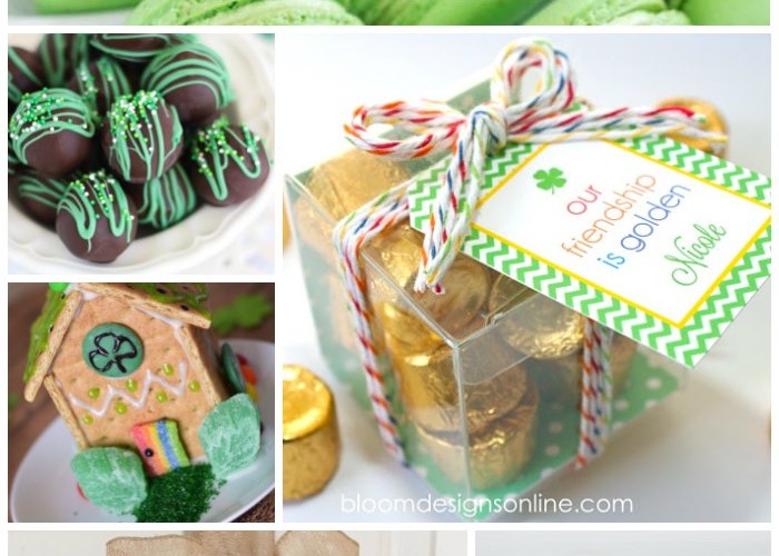 A gold and green collection of St. Patrick's day projects and crafts!