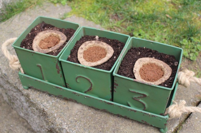 Tips for creating a Kid Friendly Herb Garden and how kids can make simple garden markers.