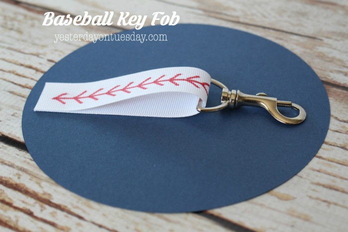 How to make a Baseball Key Fob, a great project for kids