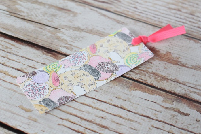 DIY bookmarks are a great way to reuse coloring pages!