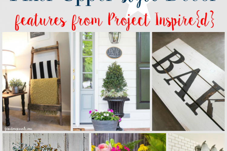 Great projects for getting that Fixer Upper Style. Lovely decor ideas for your home.