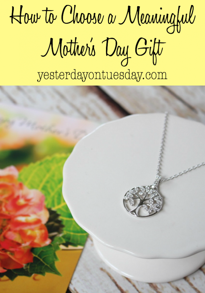 A Hallmark Tree of Life Necklace makes a beautiful and meaningful Mother's Day Gift