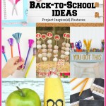 15 Awesome Back to School Ideas including fun fruit vinyl, tassel pencil toppers, desk organizer and more!