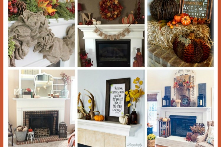 Great fall mantle decor ideas for your home