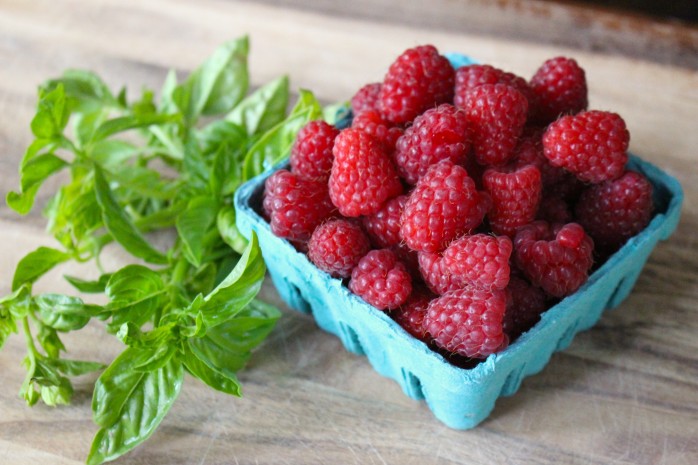 Raspberry Basil Jam Recipe: Make this delicious jam to enjoy on ice cream or crackers.
