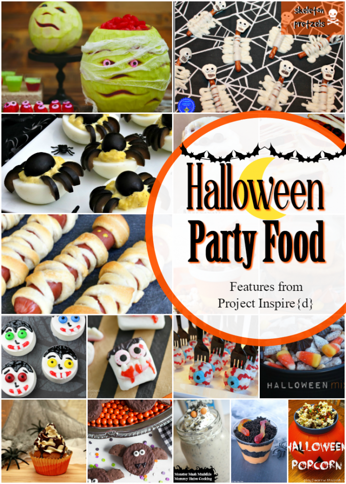 Halloween Party Food Ideas: Perfect for Halloween parties in the classroom or at home.