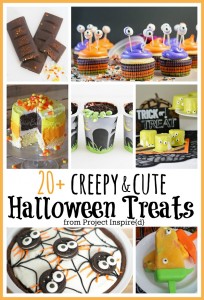 20 Creepy and Cute Halloween Treats, one to pin for class parties!