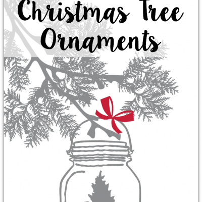25 Mason Jar Christmas Ornaments