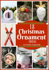 Christmas Ornament Ideas: A collection of gorgeous handmade Christmas ornament ideas to make!
