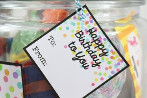 Happy Birthday Party in a Jar | Yesterday On Tuesday