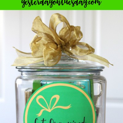 Get Organized Gift in a Jar
