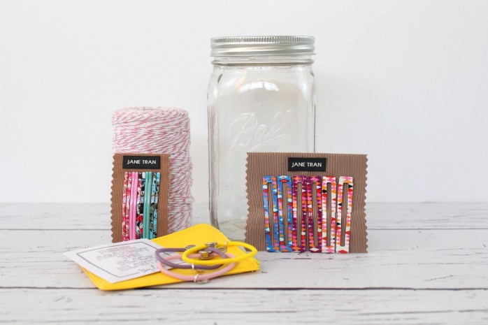 No Bad Hair Days Kit in a Jar: How to make a "no bad hair days" kit in a mason jar, plus darling printables. Just add some clips, barrettes, rubber bands and a mason jar. Great gift idea for girls and women!