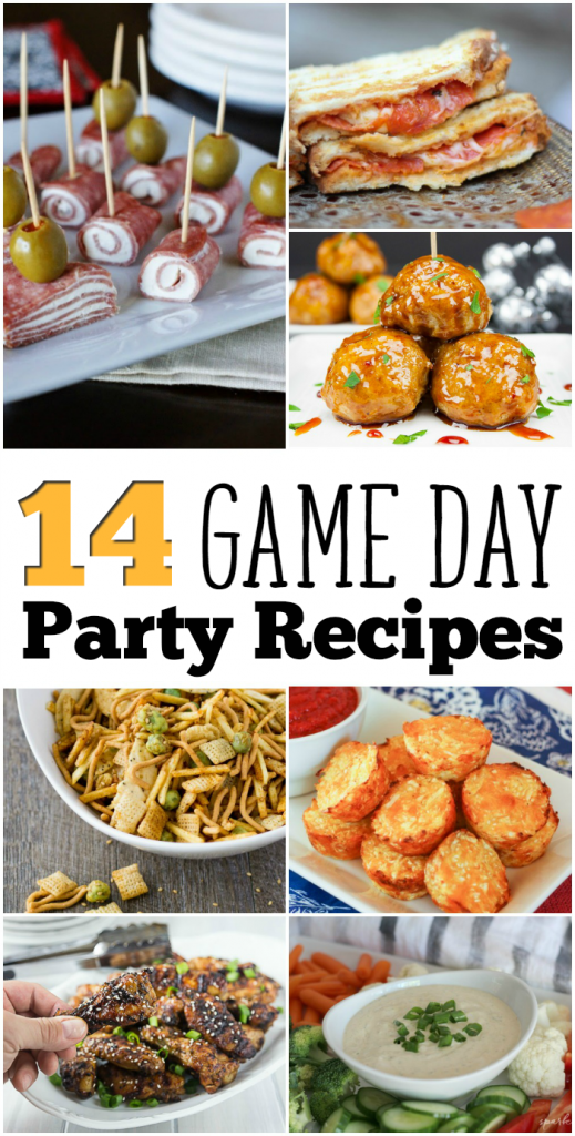 14 Game Day Party Recipes: Get ready for the Big Game with these great recipes for meatballs, sandwiches, dip and more!