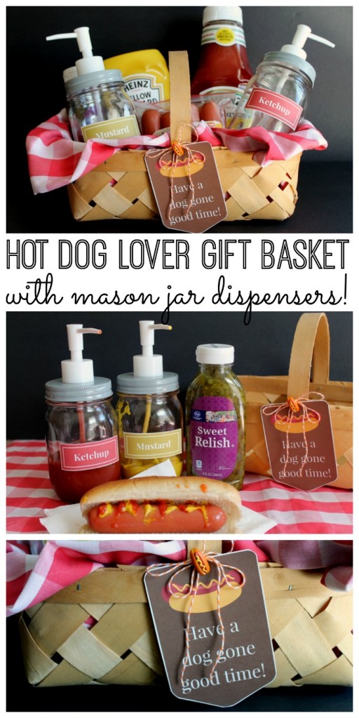 Hot Dog Lover Gift Basket